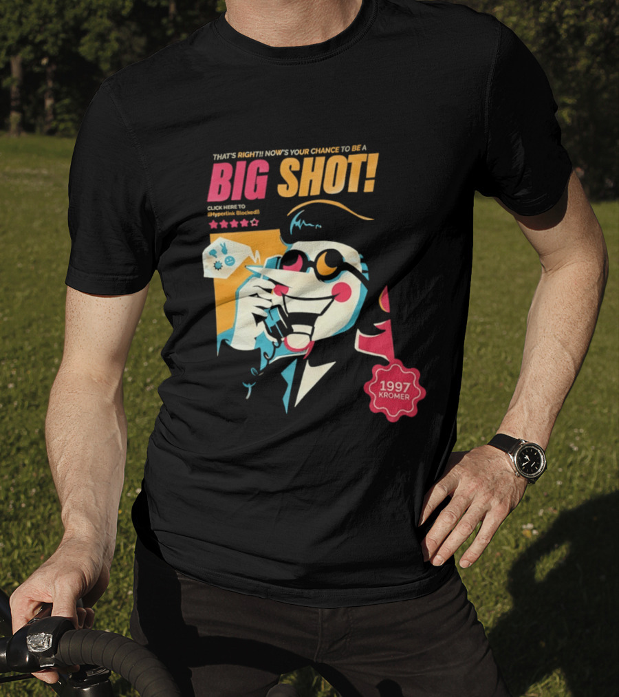 That's Right Now's Your Chance To Be A Big Shot Spamton G Neo 1997 Kromer Deltarune T-Shirt