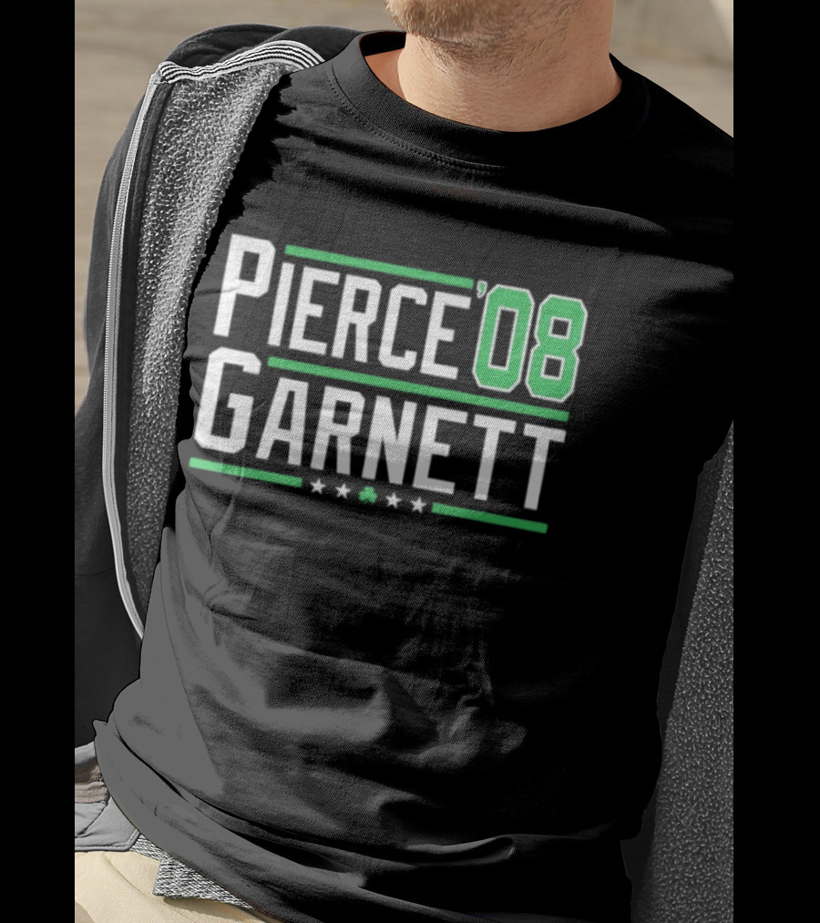 Pierce Garnett '08 Boston Celtics Basketball Stars T-Shirt