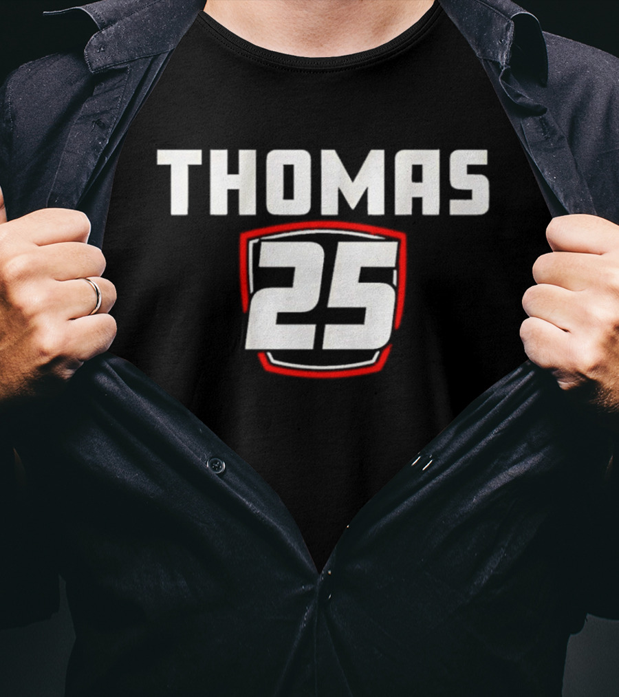 Thomas 25 Sports Team Orange T-Shirt