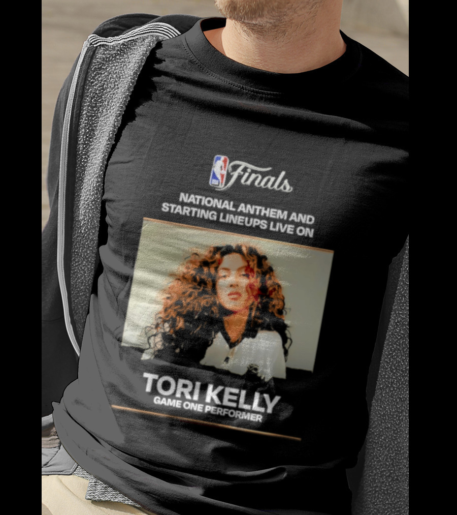 NBA Finals Tori Kelly Game One Performer National Anthem And Starting Lineups Live T-Shirt