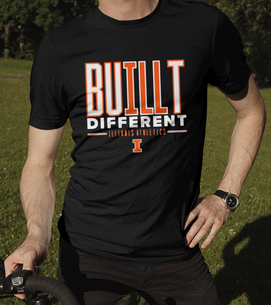 BuILLt Different Illinois Athletics I T-Shirt