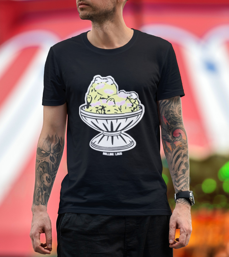 Rolling Loud Ice Cream Bowl Collaboration T-Shirt