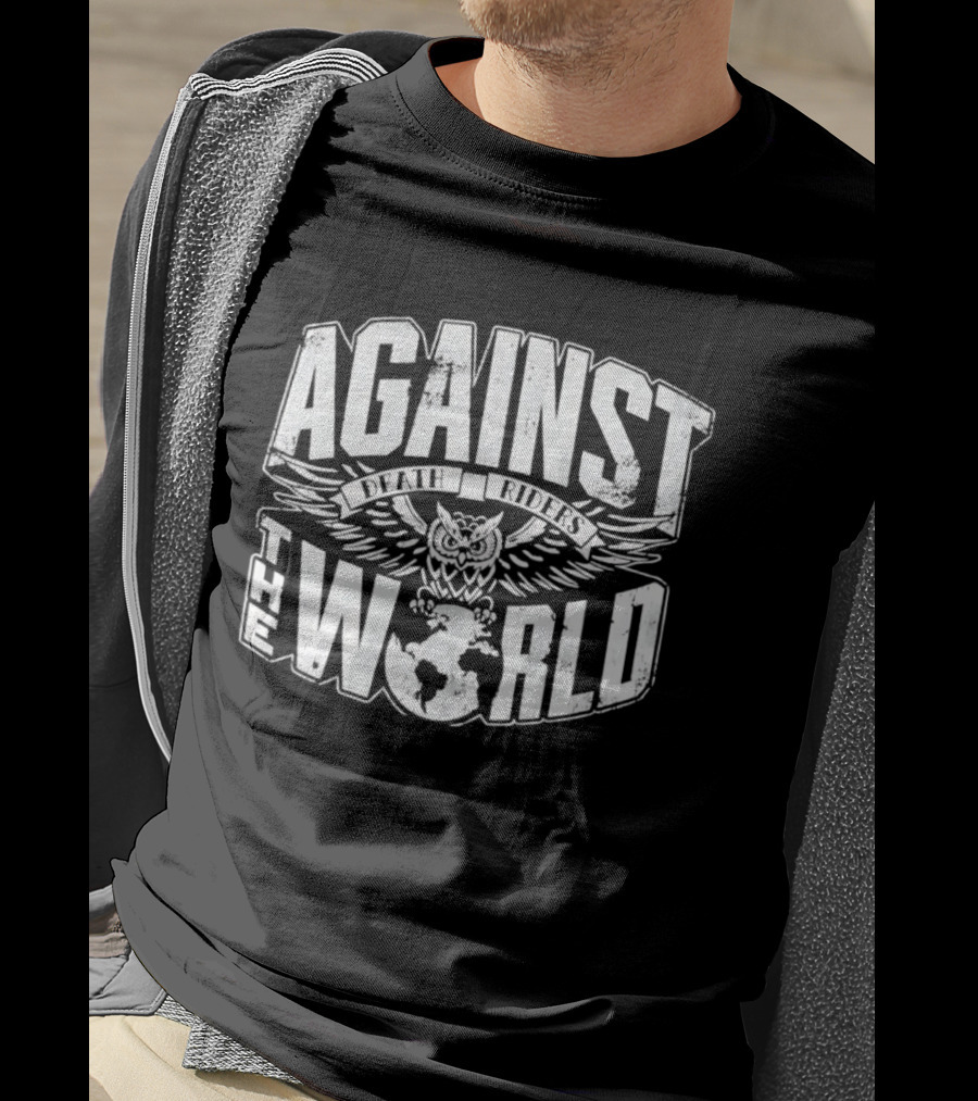Against The World Death Riders AEW T-Shirt