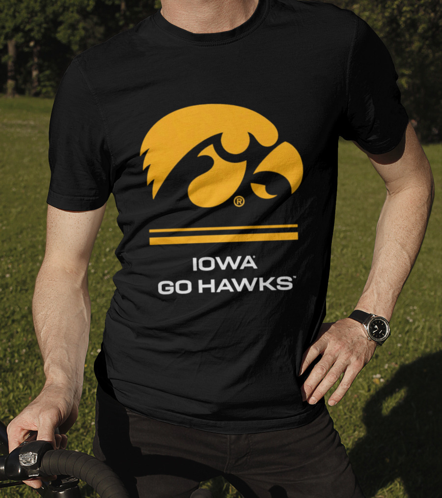 Iowa Hawkeyes Go Hawks T-Shirt