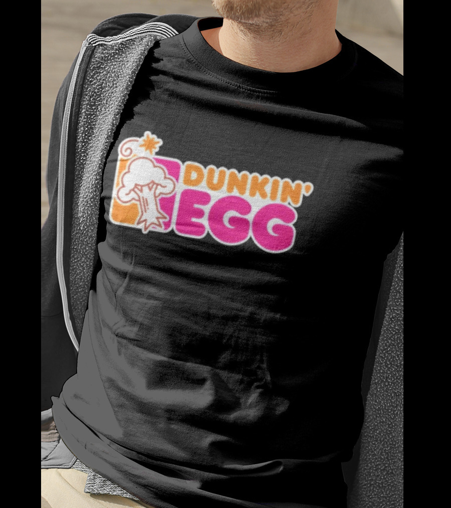 Dunkin' Egg Dunkin' Donuts Tree Explosion T-Shirt