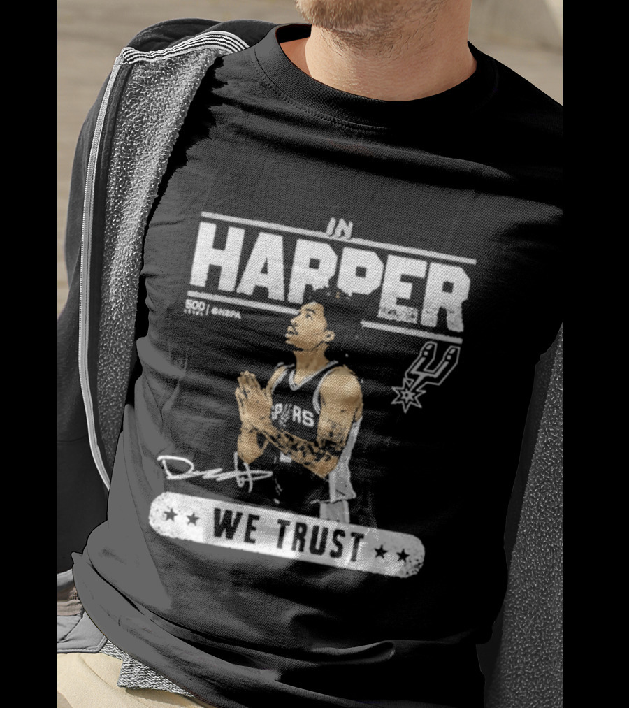 San Antonio Spurs Harper We Trust T-Shirt