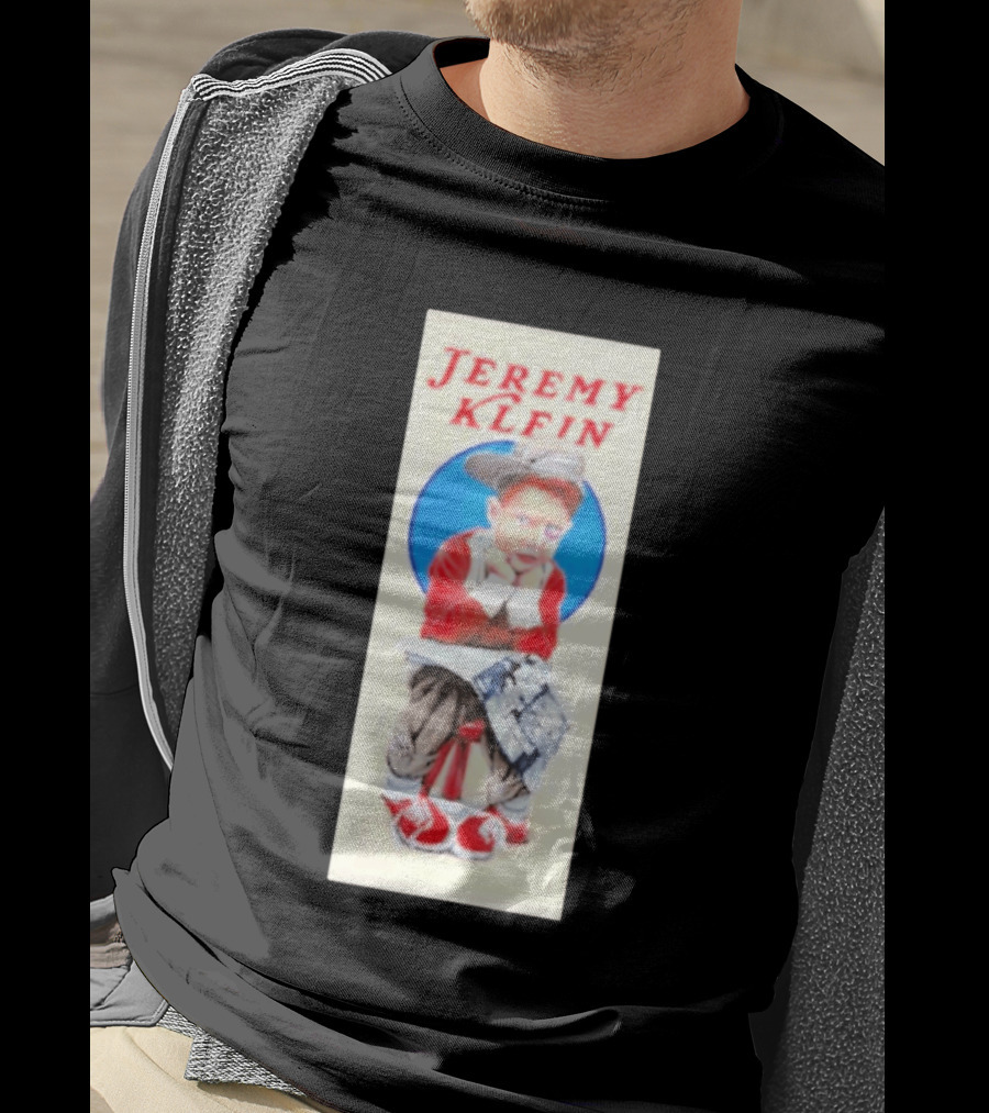 Jeremy Klein World Industries Kid Sitting On Stool T-Shirt