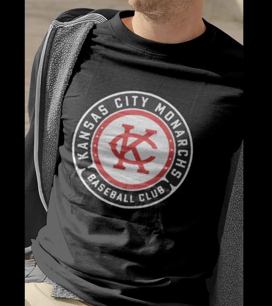Kansas City Monarchs Baseball Club KC Circular T-Shirt