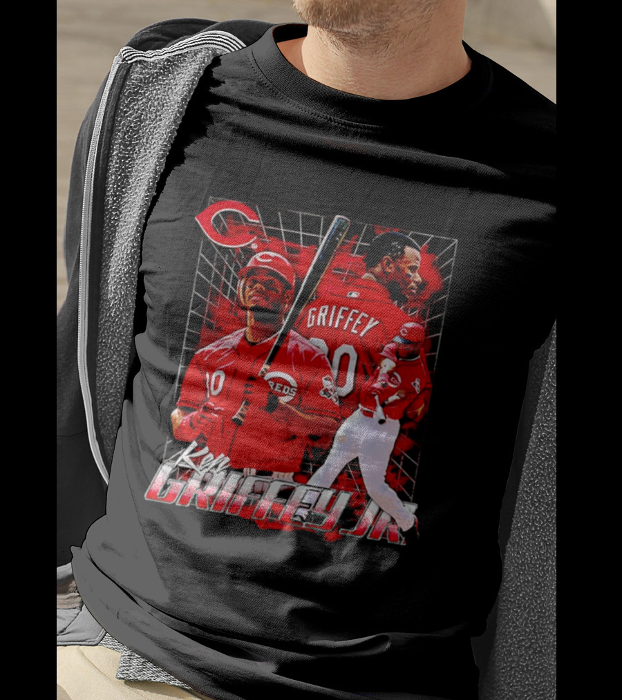 Ken Griffey Jr Cincinnati Reds Baseball Player 30 Reds Griffey T-Shirt