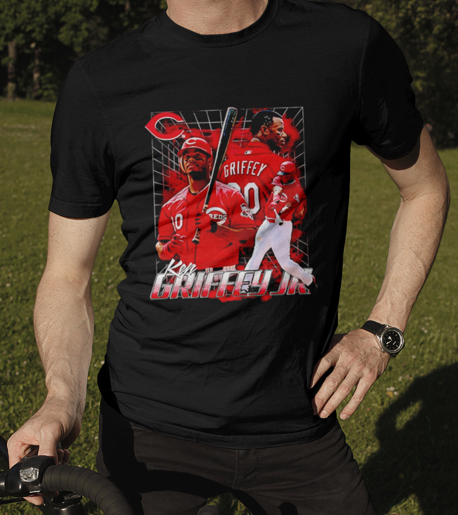 Ken Griffey Jr Cincinnati Reds Baseball Player 30 Reds Griffey T-Shirt