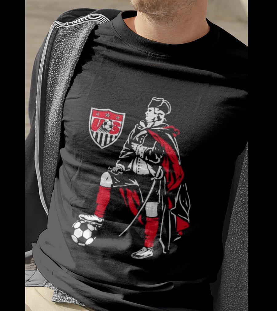 George Washington US Soccer 500 Level GV Cotton Iconic Sports T-Shirt