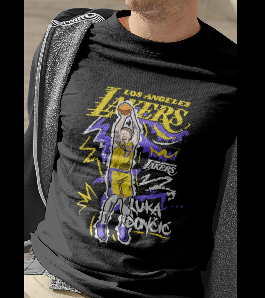 Luka Doncic Los Angeles Lakers Basketball Player T-Shirt