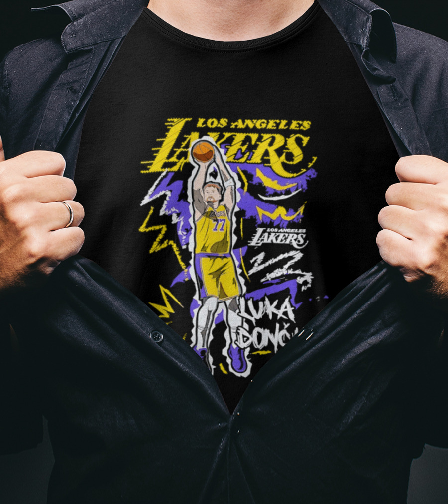 Luka Doncic Los Angeles Lakers Basketball Player T-Shirt