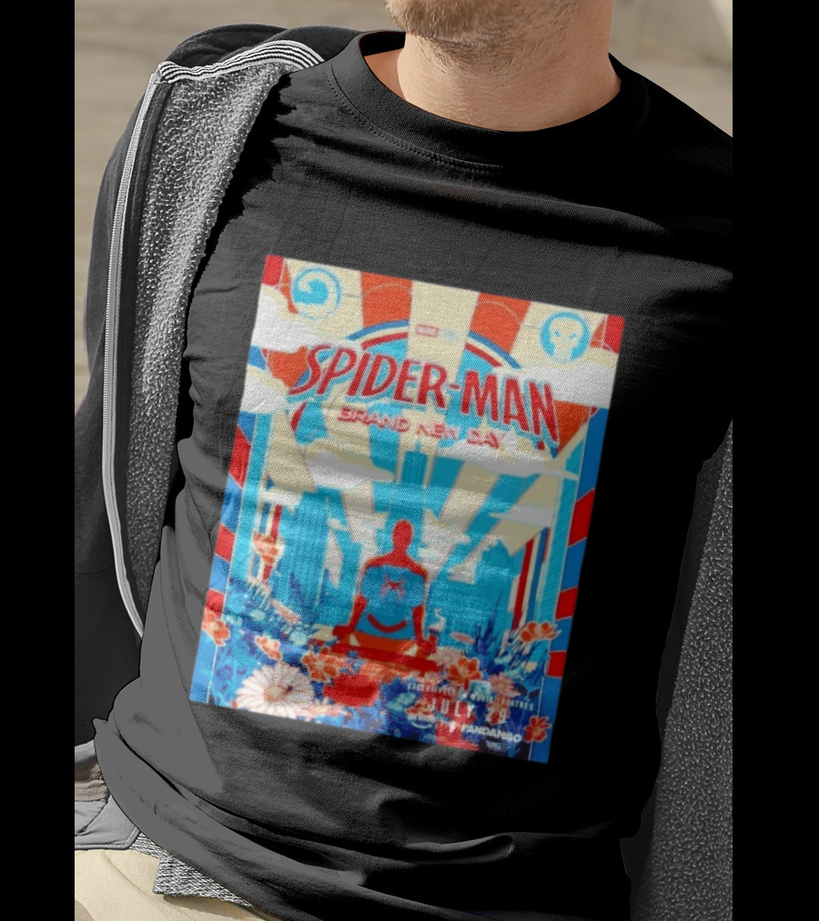Marvel Studios Spider Man Brand New Day Exclusive Release July 29 Fandango Promotion T-Shirt