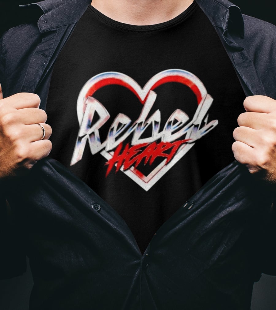 Rebel Heart ALS Red White Blue T-Shirt