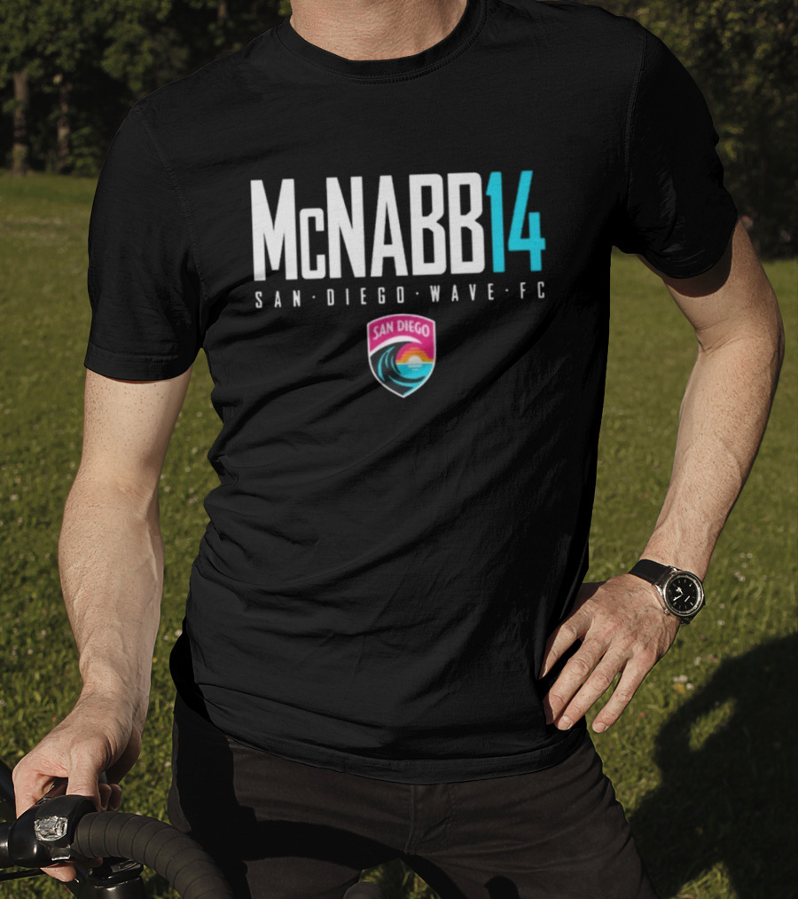 San Diego Wave FC McNabb 14 Team T-Shirt