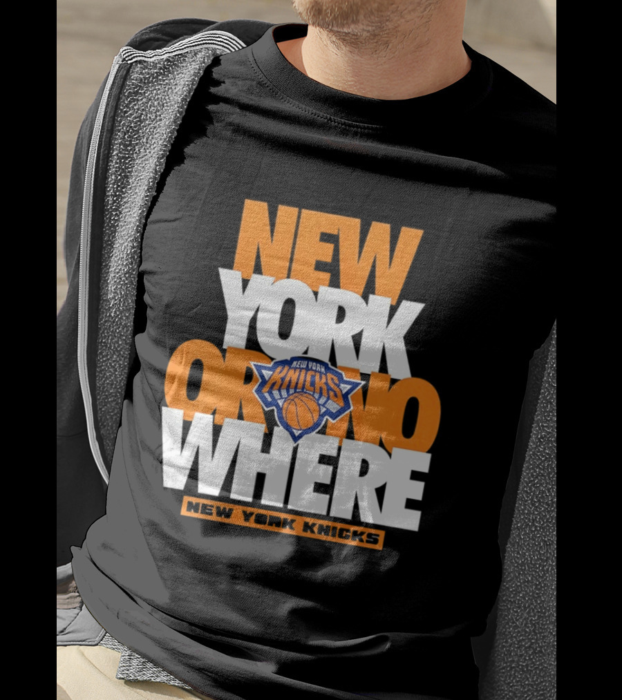New York Knicks Basketball New York Or Nowhere 2026 T-Shirt