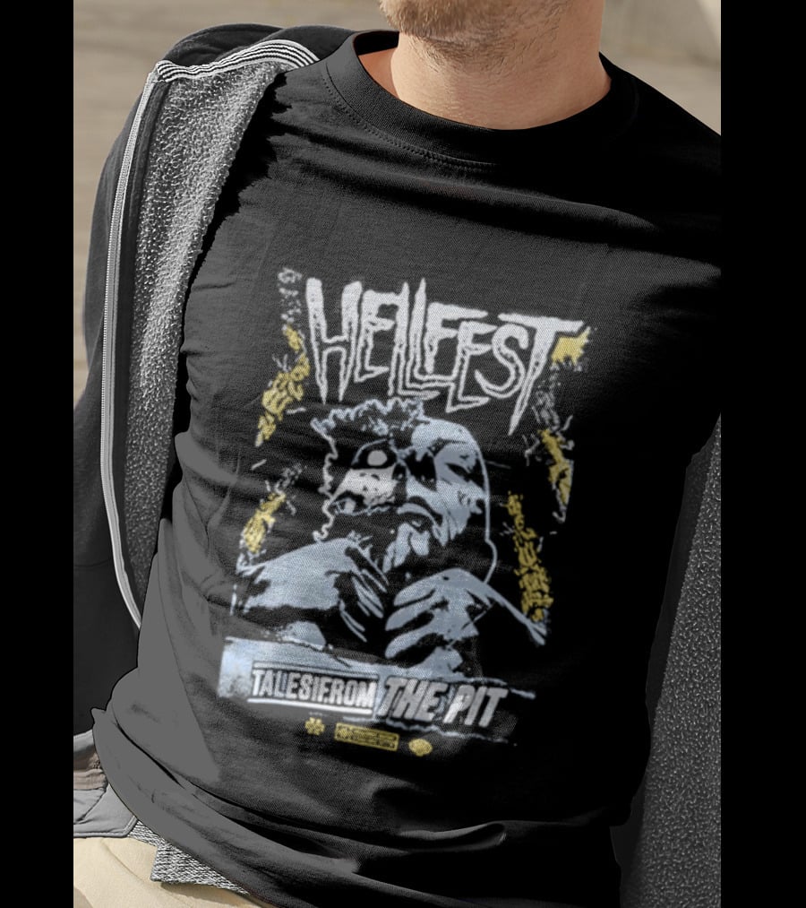 Hellfest 2026 Tales From The Pit Sanctuary Clisson France June 18 21 Dead Inside T-Shirt
