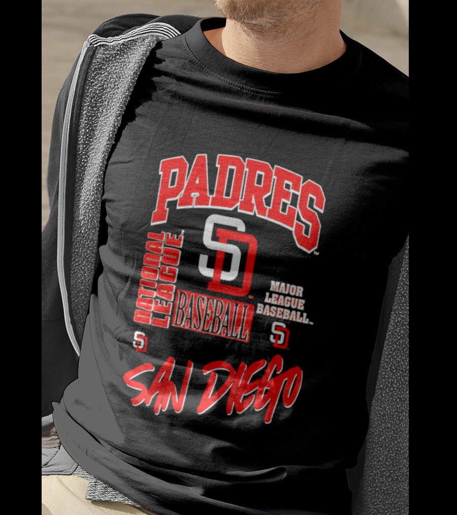 Padres San Diego SD National League Major League Baseball T-Shirt
