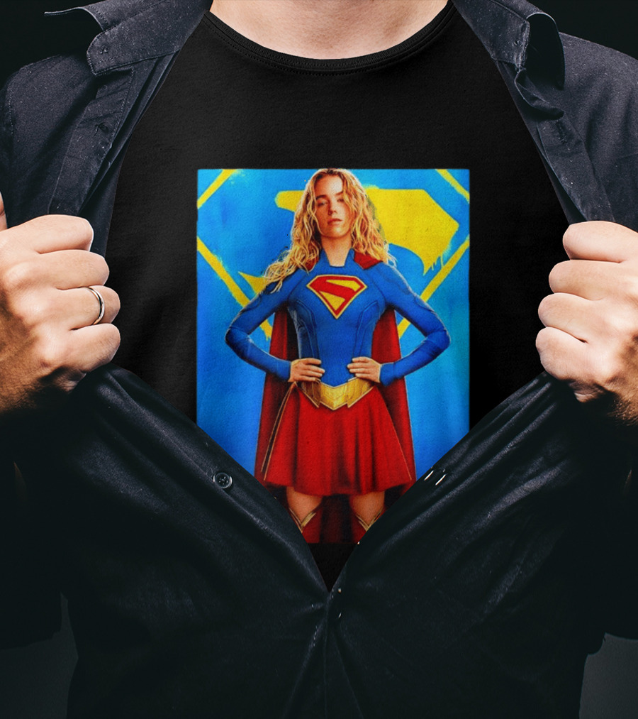 DC Studios Supergirl Movie June 26 Theaters Imax T-Shirt