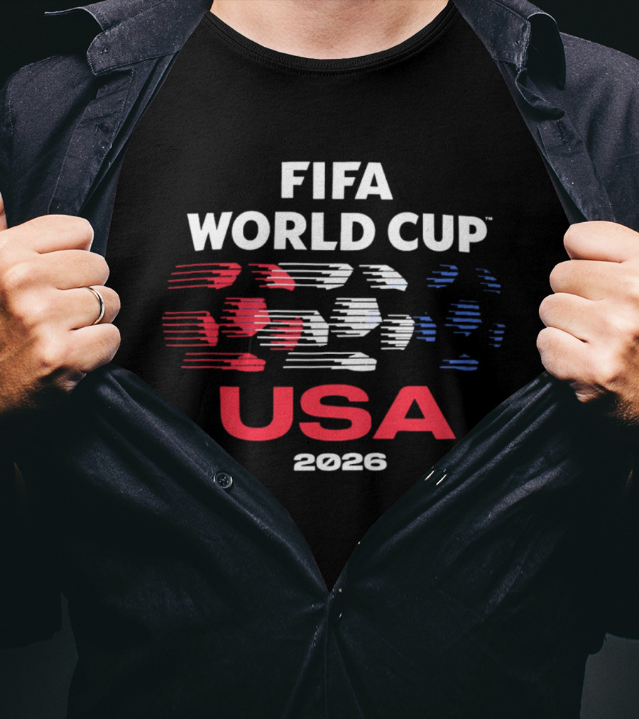 FIFA World Cup USA 2026 États Unis Coupe Du Monde T-Shirt