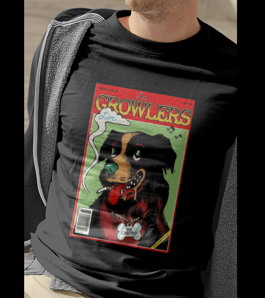 Los Growlers Live Sept 18 19 2026 San Francisco CA The Castro Theatre Dog T-Shirt