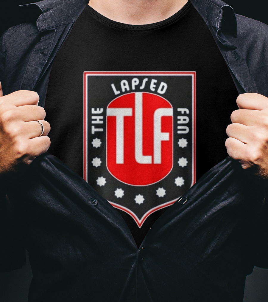 The Lapsed Fan TLF Wrestling Sports Shield T-Shirt