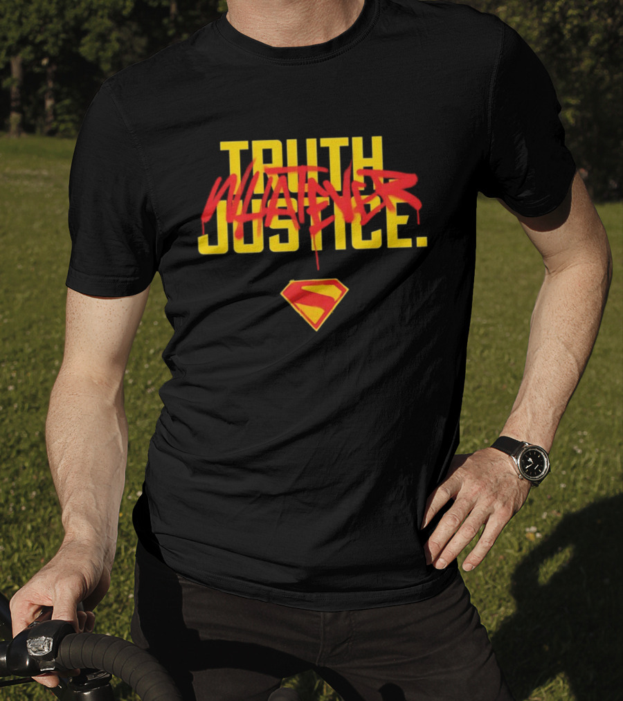 Truth Whatever Justice Superman Pop Culture T-Shirt