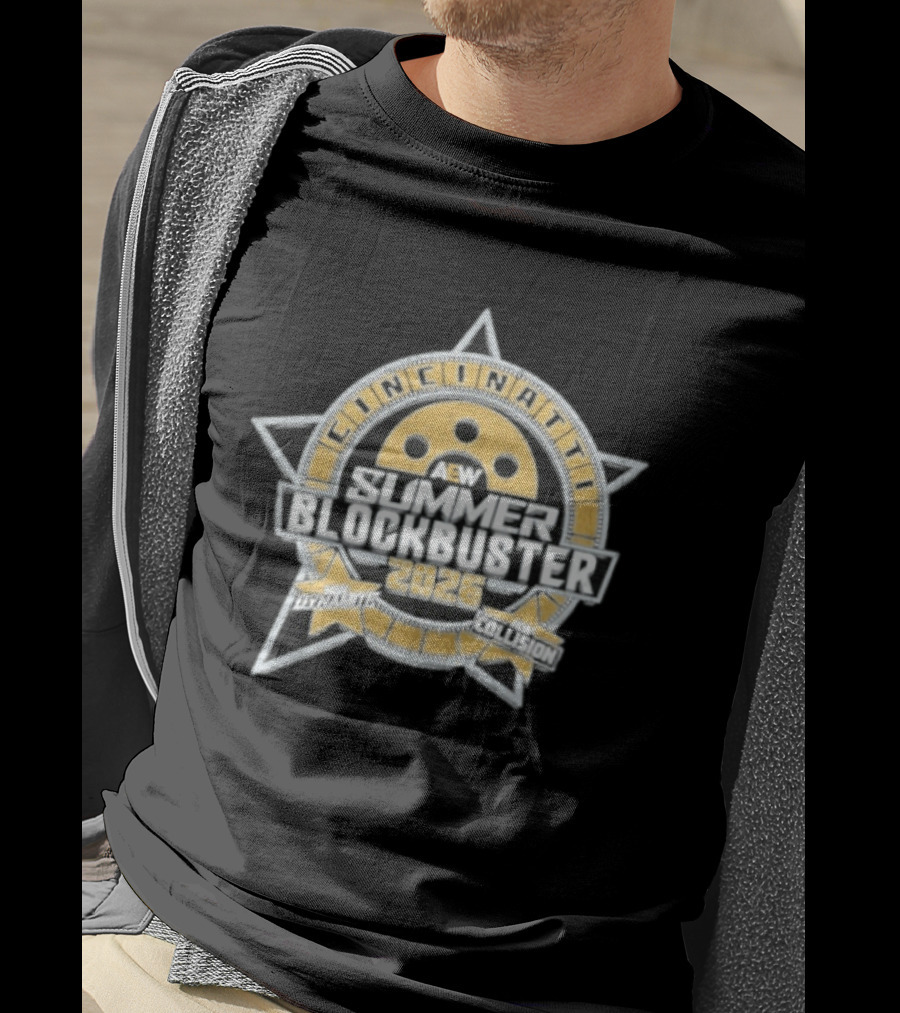 AEW Summer Blockbuster 2026 Cincinnati Event New Dynamite New Collision T-Shirt