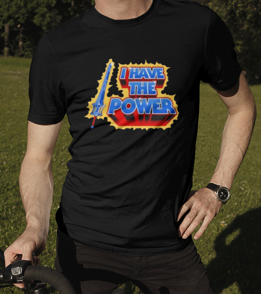 I Have The Power He Man Vintage Masters Of The Universe Sword T-Shirt