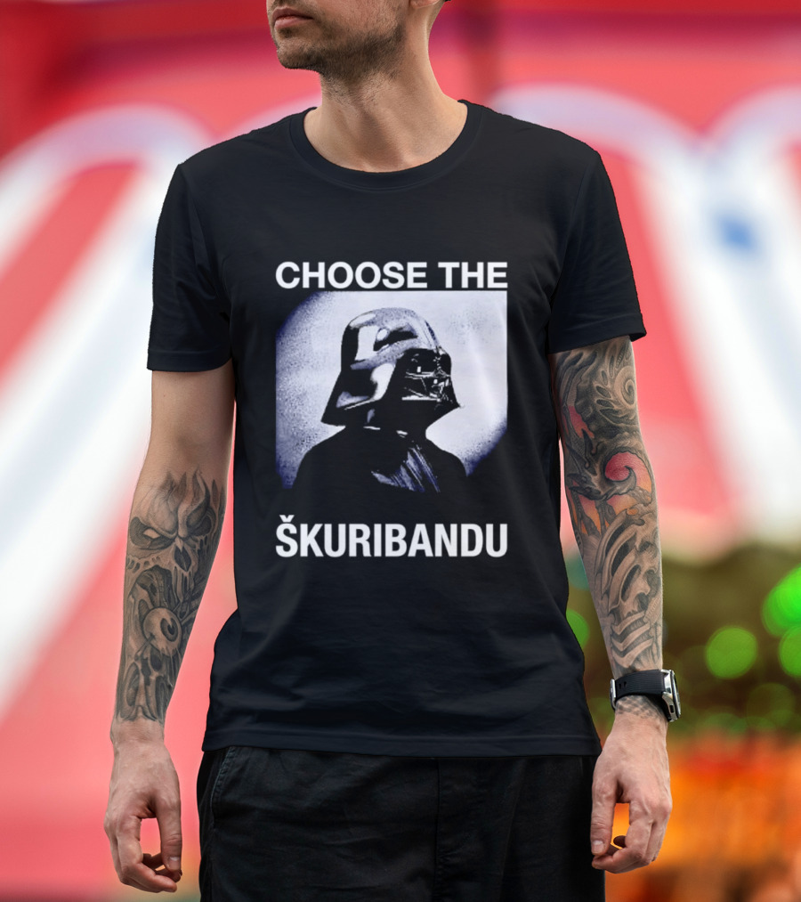 Darth Vader Star Wars Choose The Škuribandu T-Shirt