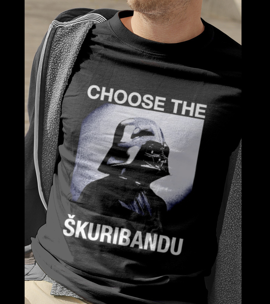 Darth Vader Star Wars Choose The Škuribandu T-Shirt