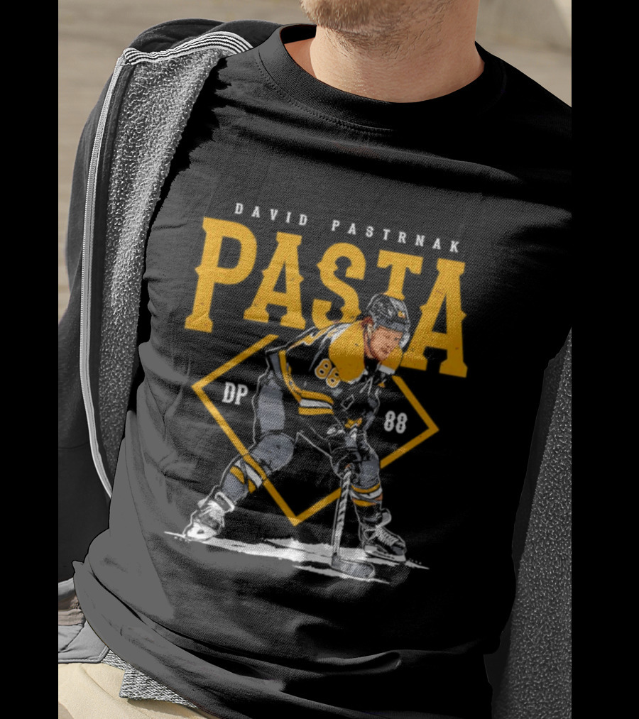 David Pastrnak Pasta BP 88 Boston Bruins NHL Player T-Shirt