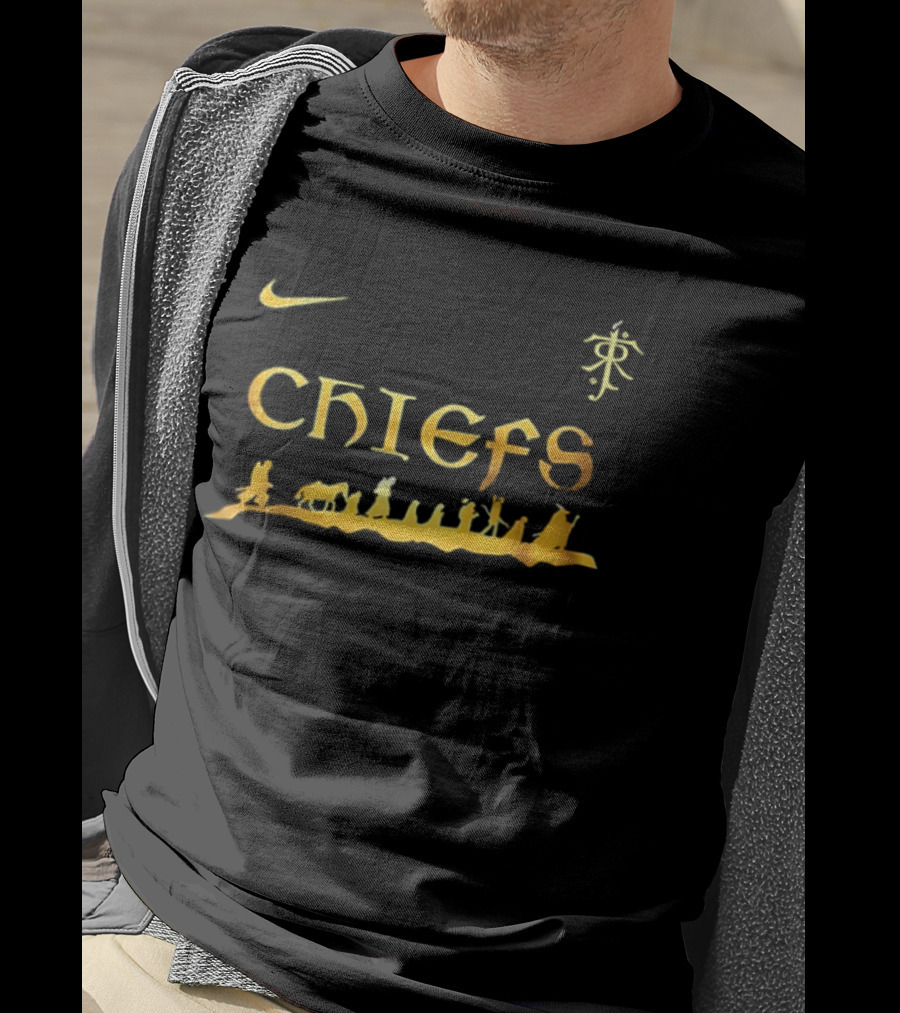 Nike Kansas City Chiefs Lord Of The Rings T-Shirt