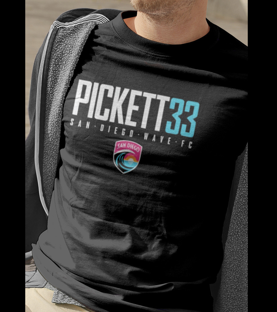 Kiki Pickett 33 San Diego Wave FC T-Shirt