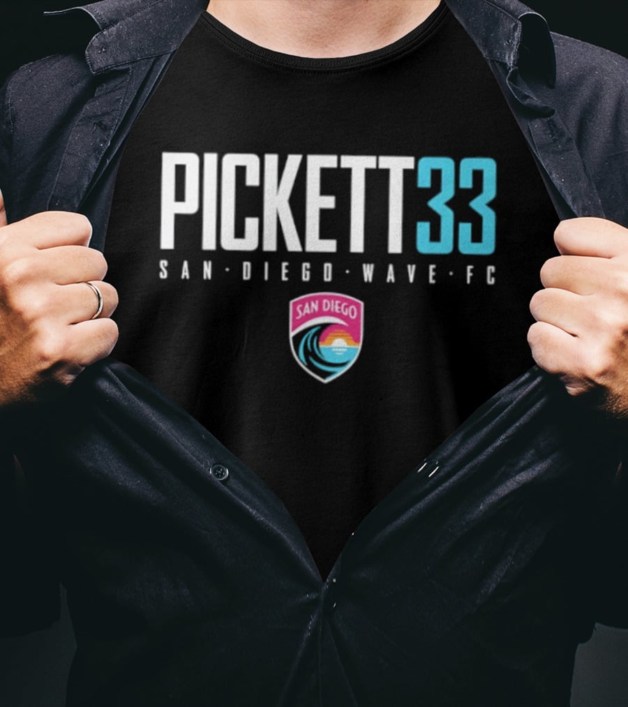 Kiki Pickett 33 San Diego Wave FC T-Shirt
