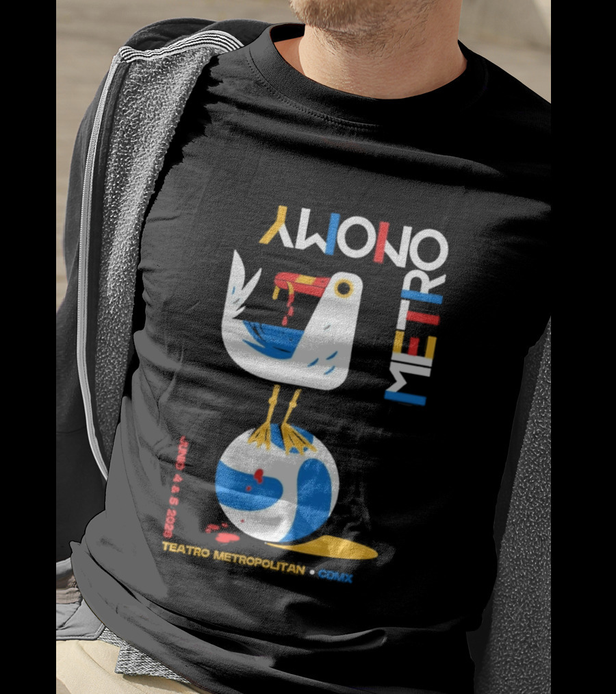 Metronomy Mexico City Teatro Metropólitan June 4 5 2026 T-Shirt