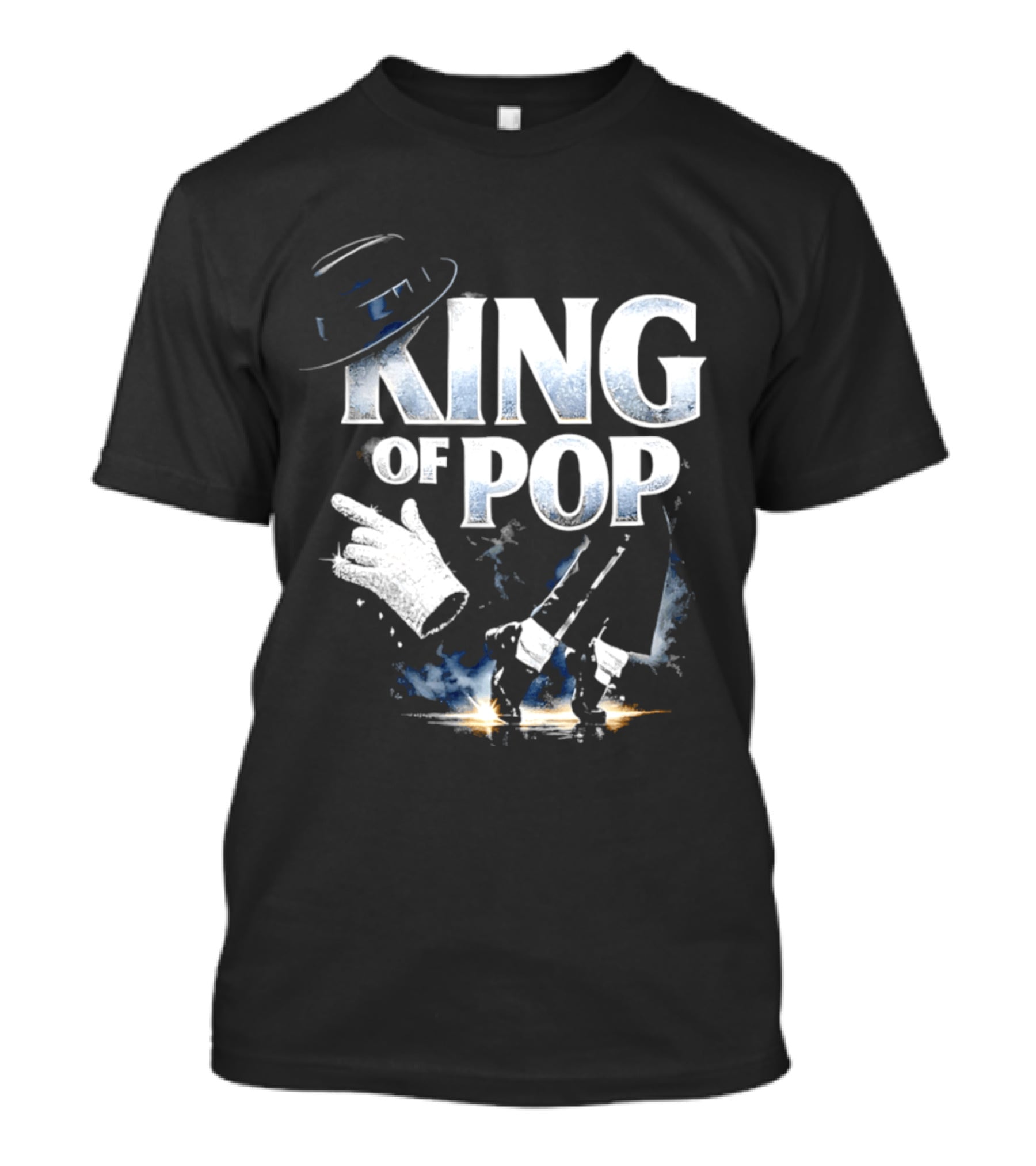 King Of Pop Iconic Hat And Glove T-Shirt