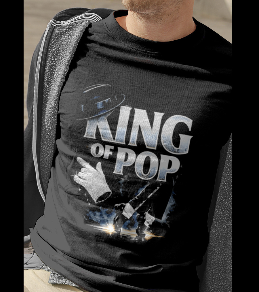 King Of Pop Iconic Hat And Glove T-Shirt