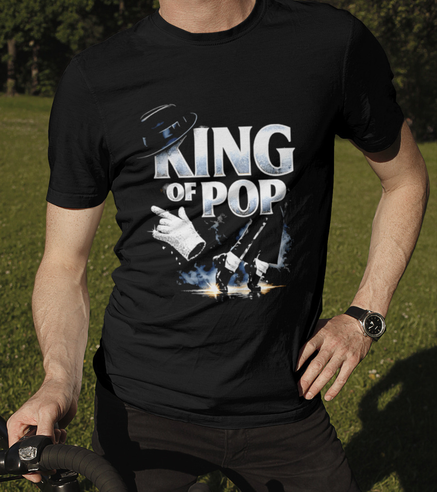 King Of Pop Iconic Hat And Glove T-Shirt