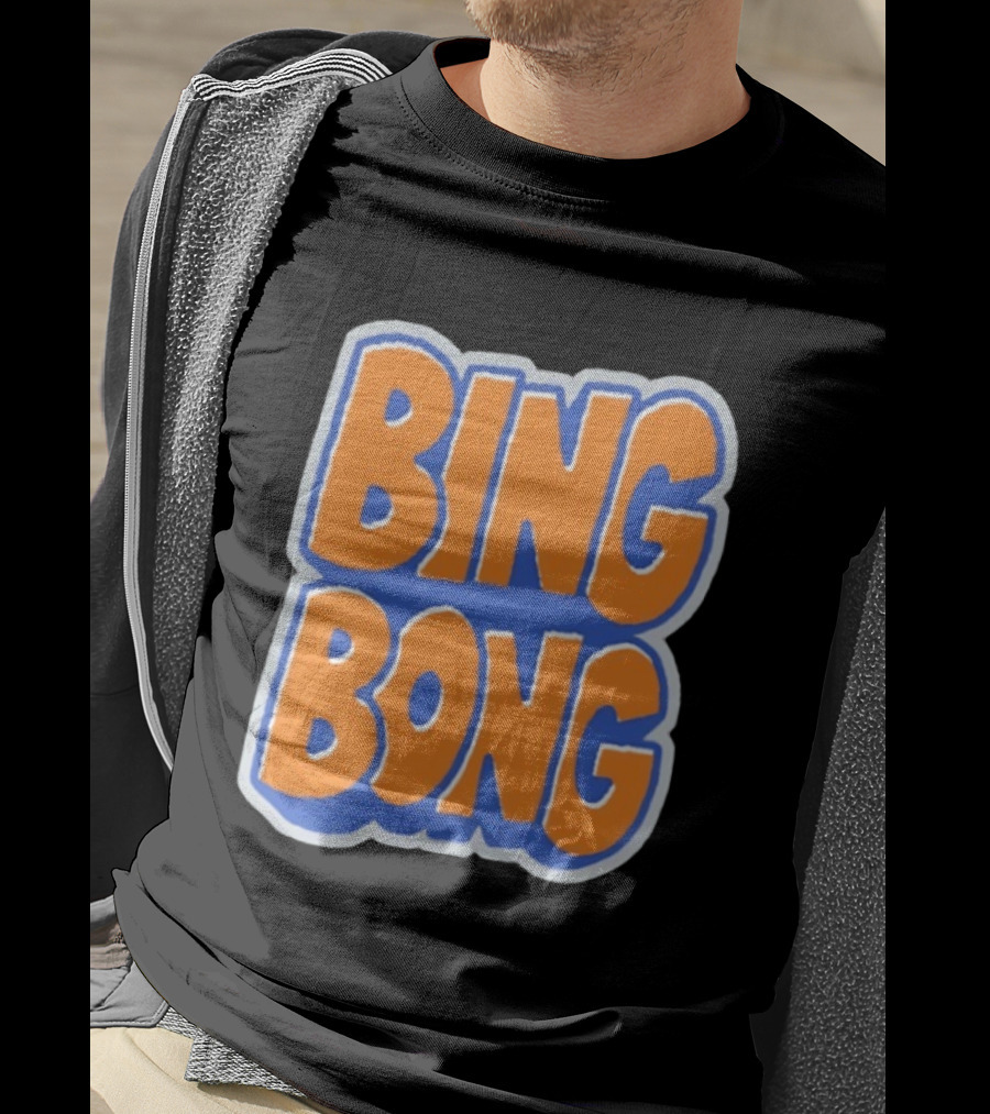 New York Knicks Basketball BING BONG Phrase T-Shirt