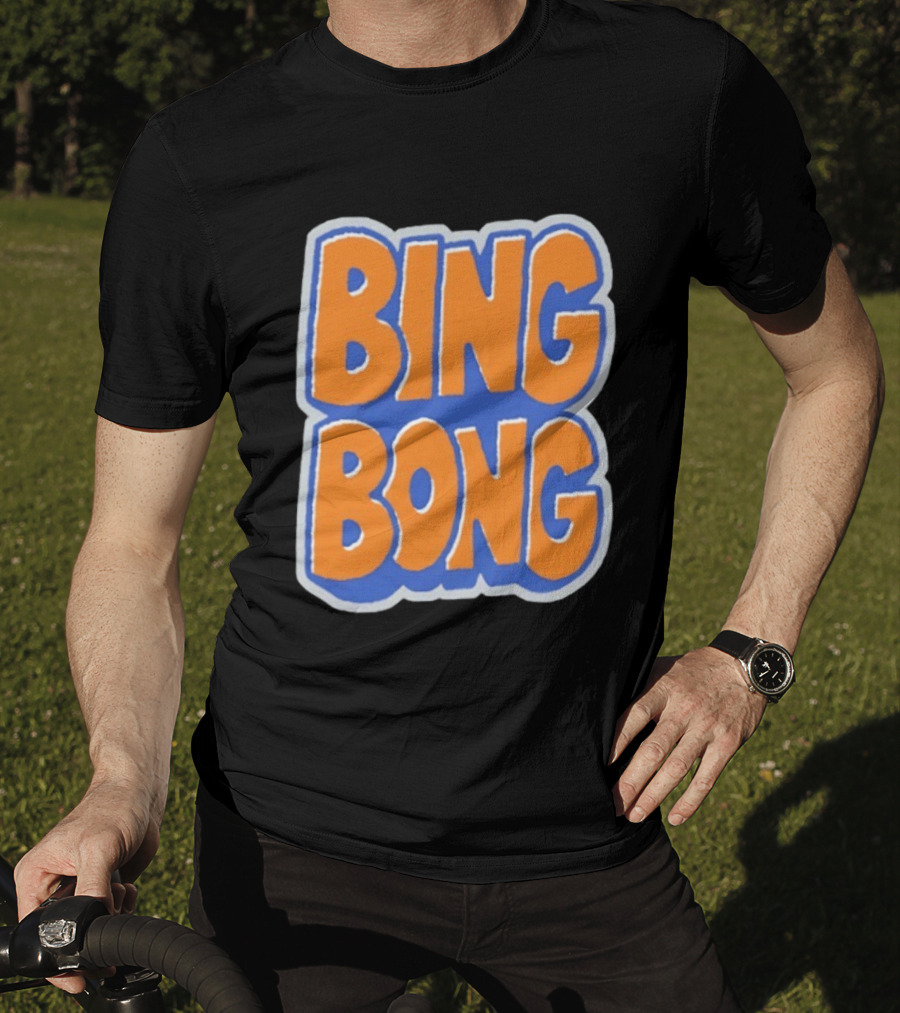 New York Knicks Basketball BING BONG Phrase T-Shirt