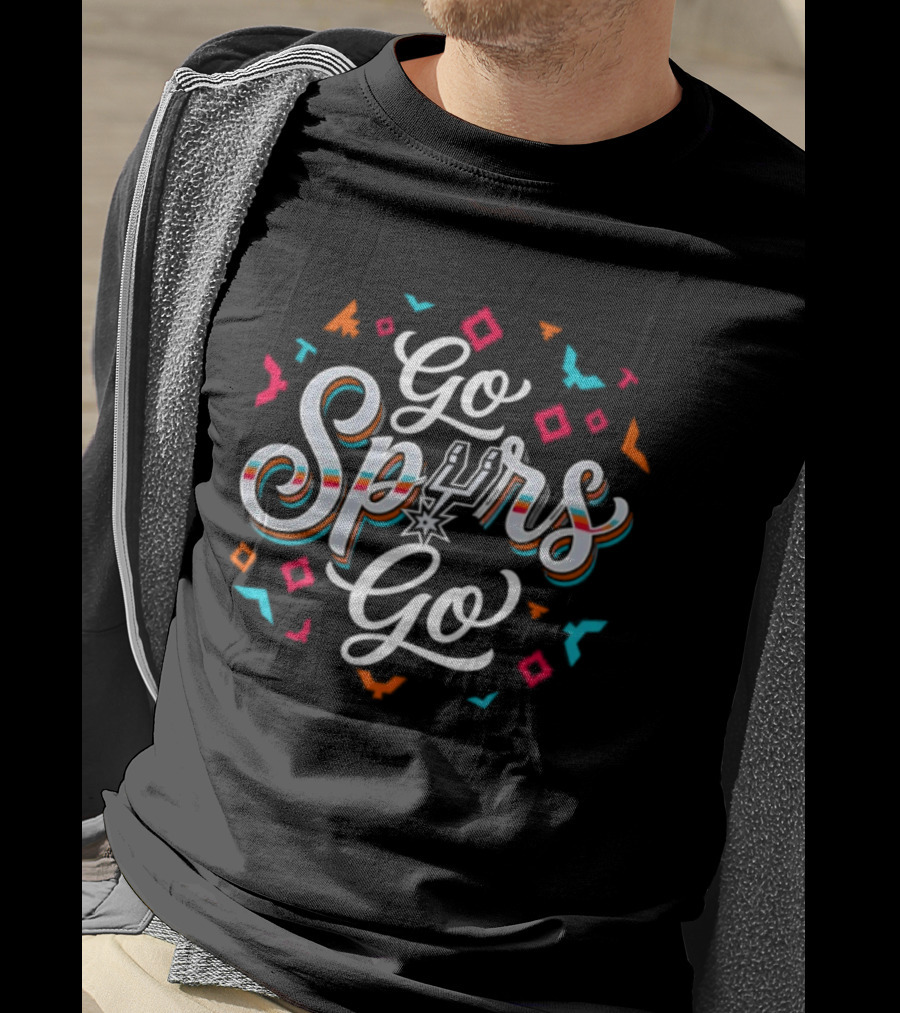 Go Spurs Go San Antonio Spurs NBA 2026 Basketball Fan Spirit T-Shirt