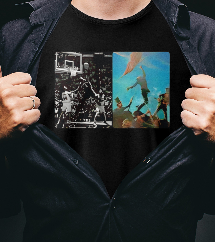 San Antonio Spurs Victor Wembanyama Dunk Alamo Basketball Celebration T-Shirt