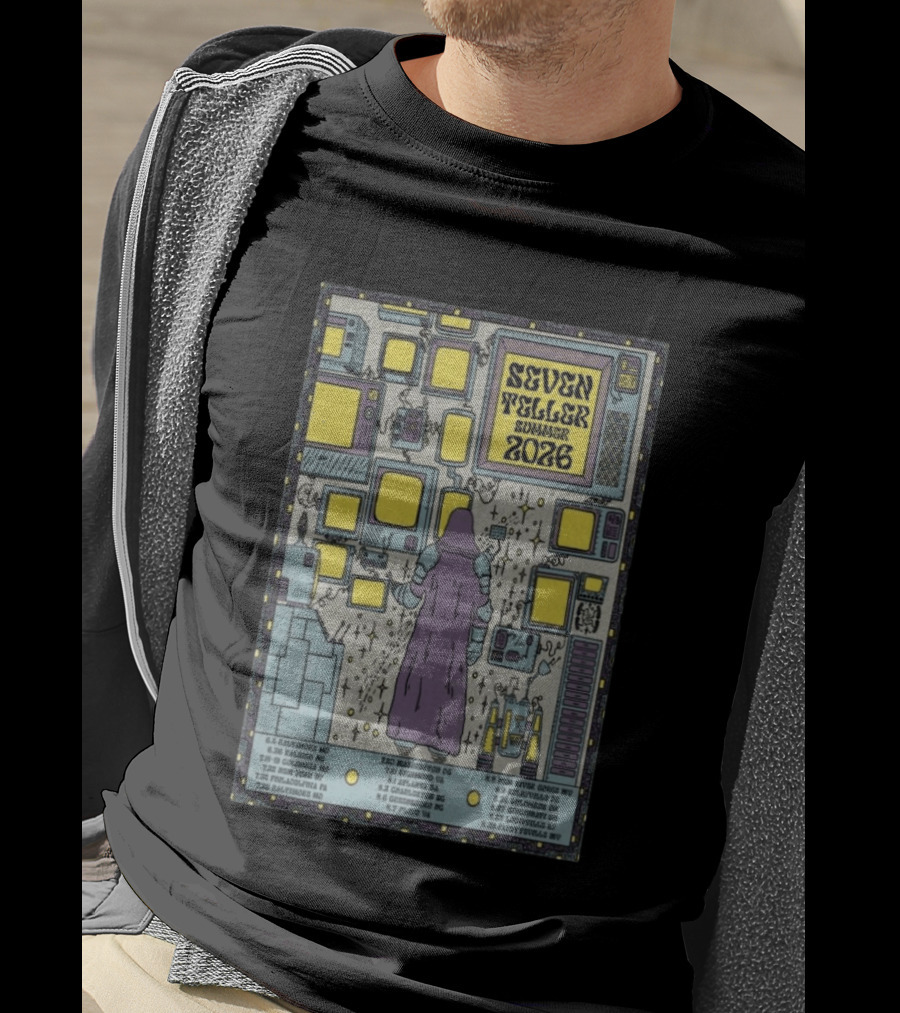 Seven Teller Summer 2026 Baltimore MD Tour June 4 T-Shirt
