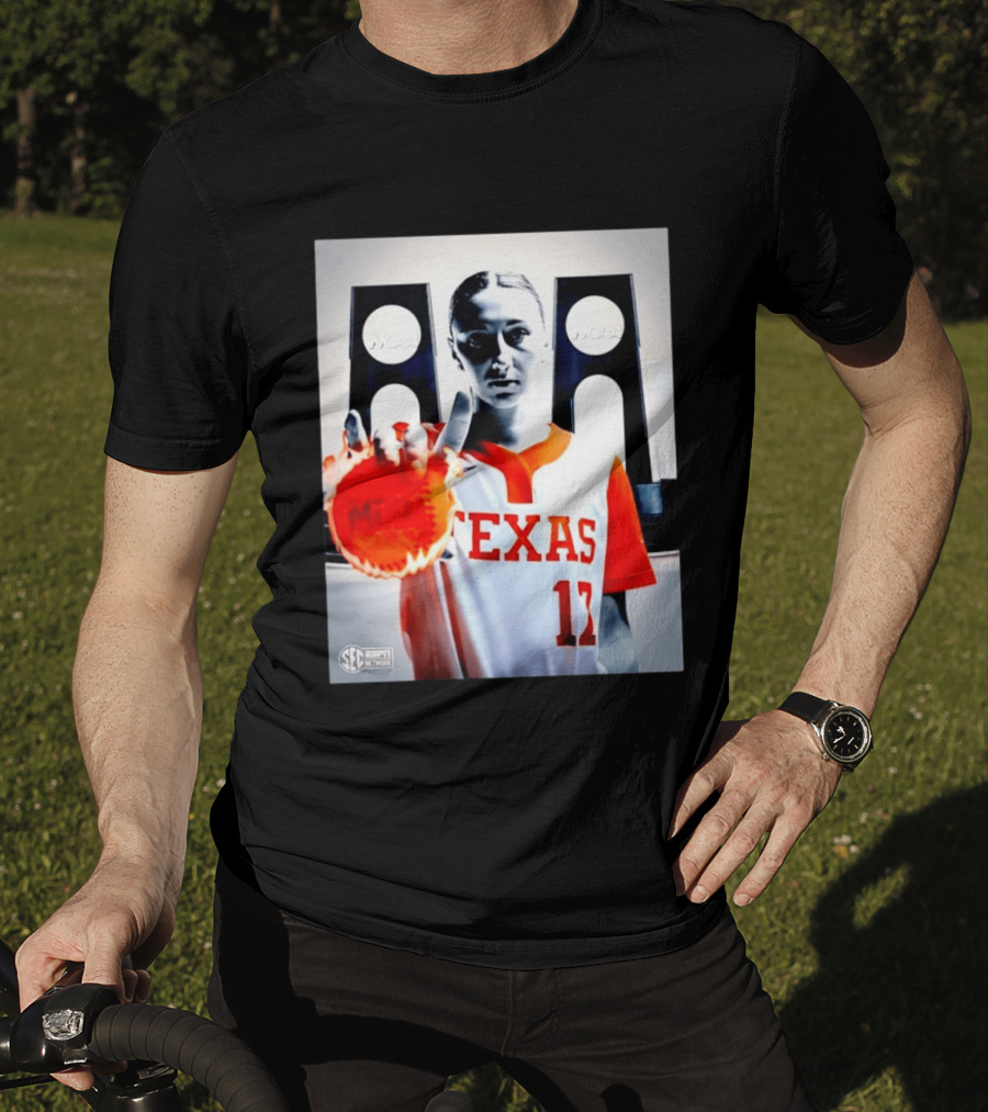 Teagan Kavan MVP Texas Longhorns WCWS NCAA SEC ESPN Network T-Shirt