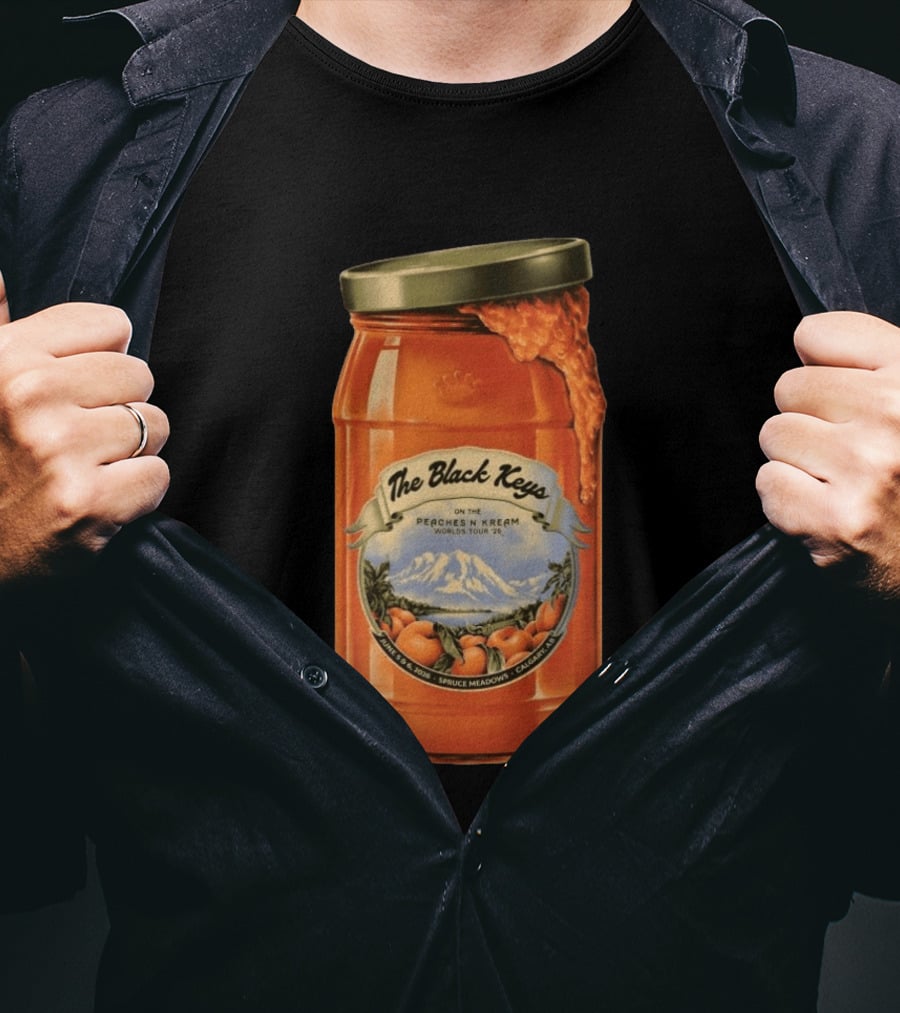 The Black Keys Peaches N Kream World Tour 2026 Spruce Meadows Calgary June 5 6 T-Shirt