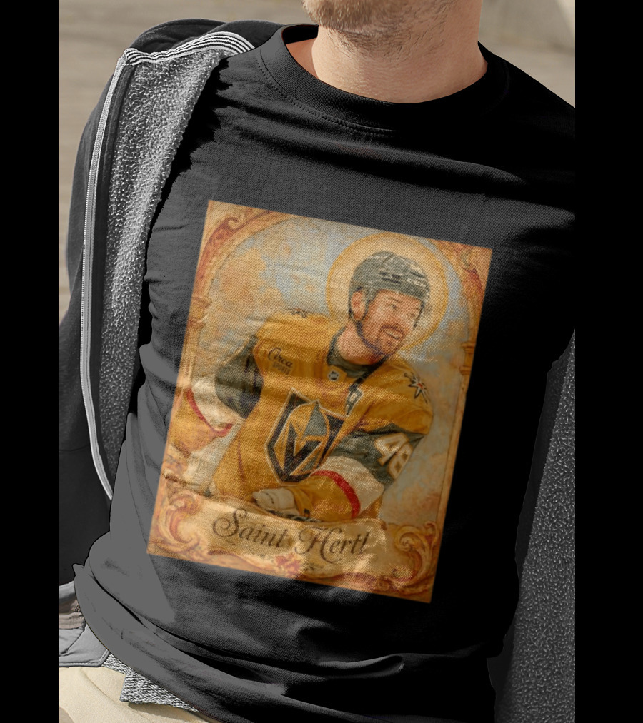 Tomas Hertl Vegas Golden Knights Saint Hertl NHL Circa Sports T-Shirt