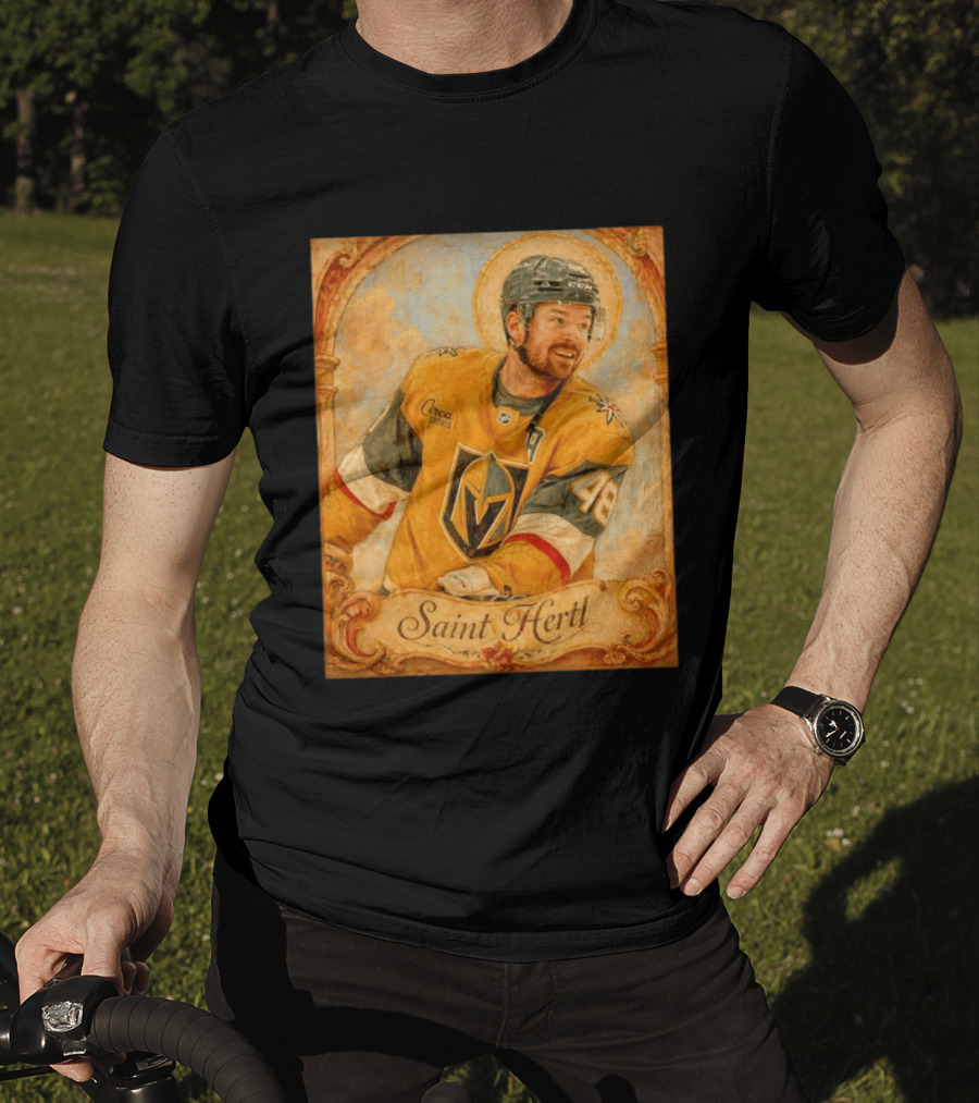 Tomas Hertl Vegas Golden Knights Saint Hertl NHL Circa Sports T-Shirt