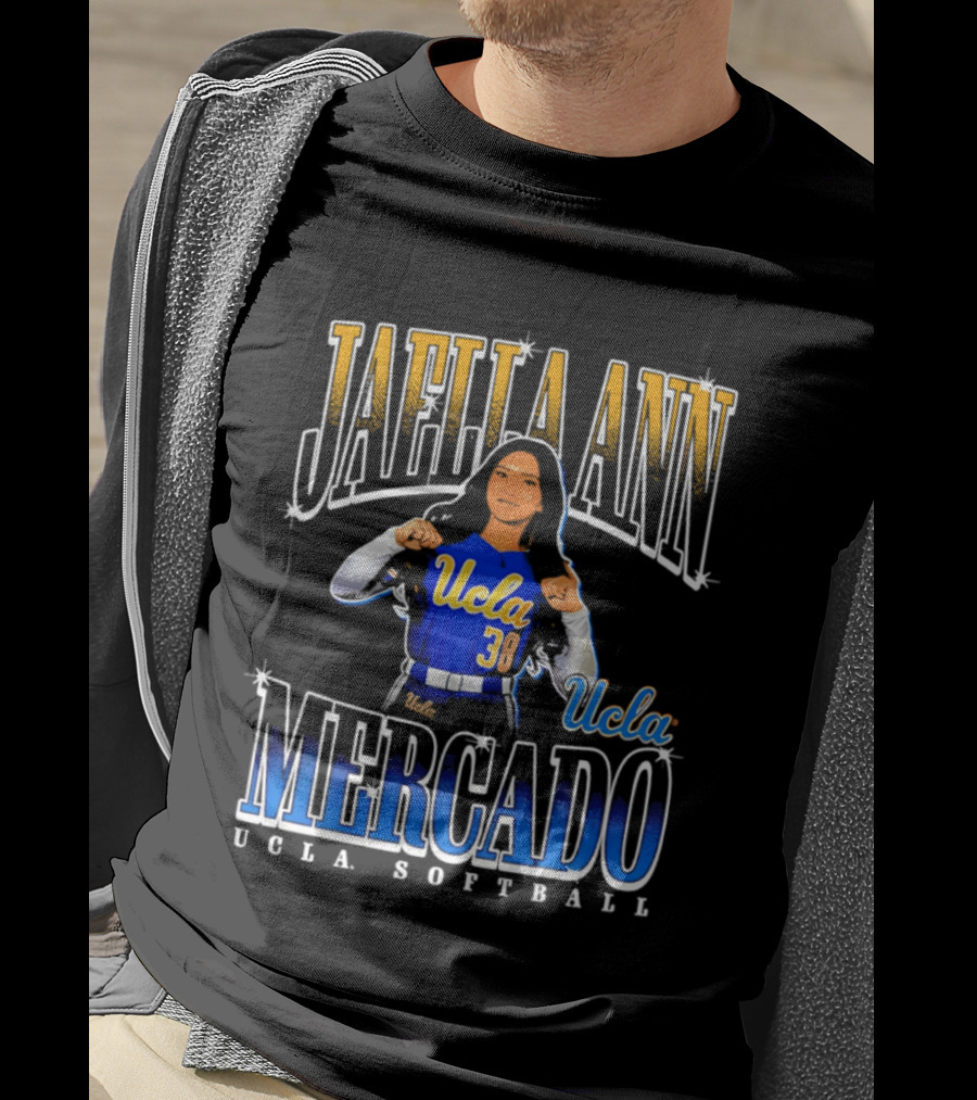 UCLA Softball Jaella Ann Mercado Number 38 T-Shirt